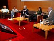 Eugenio Gir�ldez ejerci� como moderador de las mesas redondas en la jornadas del viernes. 