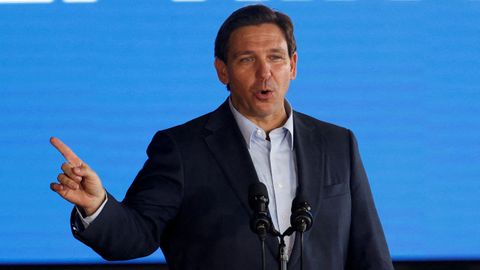 El gobernador de Florida, Ron DeSantis