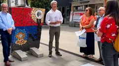 Acto de inauguraci�n de la exposici�n en O Grove 