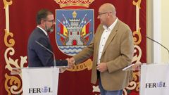 Mato y Gonz�lez cerraron ayer el acuerdo en Ferrol.