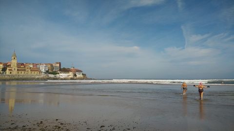 Playa de San Lorenzo, Gij�n