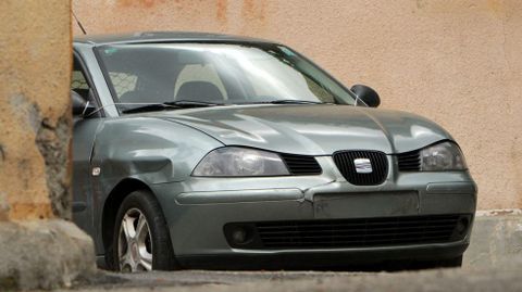 El coche en el que huy Sergio Morate a Rumana.