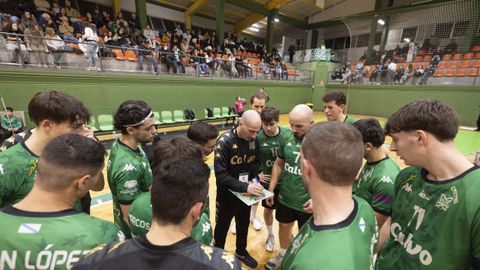 El Xiria, en uno de sus �ltimos partidos en el Vila de Noia