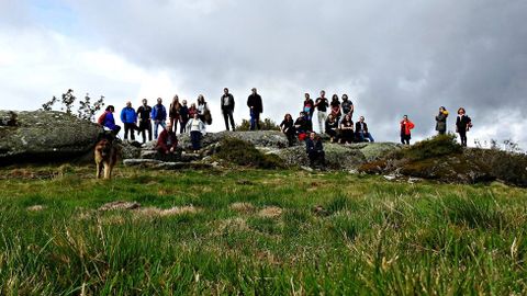 Primeira parada, Piornedo. Piornedo � un destino co que Guido Gu�a leva traballando desde o 2009. Na imaxe, unha das rutas que organizou pola zona.