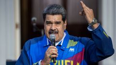 Nicol�s Maduro, presidente de Venezuela.