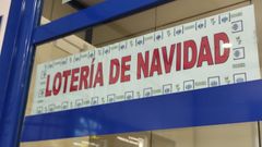 Imagen de archivo de una administraci�n de loter�a de Navidad