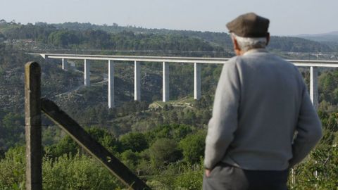 Obras en el tramo ourensano