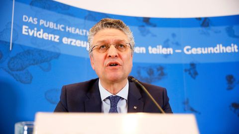 Lothar Wieler es el máximo responsable del instituto alemán