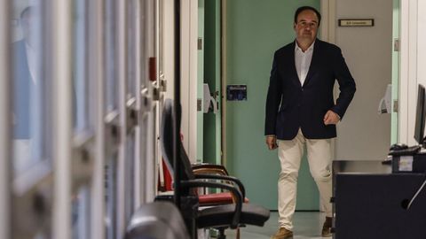 El secretario general del PPCV y candidato popular a la investidura para ser presidente de la Generalitat, Juanfran P�rez Llorca.