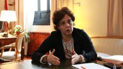 Gloria Elizo, vicepresidenta tercera del Congreso y diputada de Unidas Podemos, en una imagen de archivo