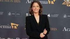 Casado el pasado enero durante la ceremonia de entrega de los Premios Iris que otorga la Academia de Televisión que ella misma preside