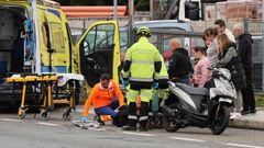 El accidente tuvo lugar en la�Avenida de Rubi�ns alrededor de las dos de la tarde