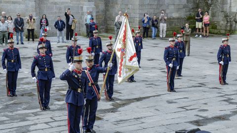 Actos de la Guardia Real en Lugo: misa en la Catedral
