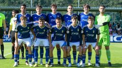 Alineaci�n del Oviedo Vetusta ante el Valladolid Promesas