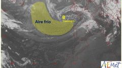 La borrasca Domingos tambin producir una bajada de las temperaturas.