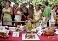 El concurso de platos abre esta tarde las celebraciones -en la foto, una edici�n anterior-.