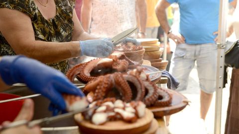 Festa do Pulpo do Carballio, en una imagen de archivo.