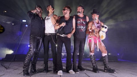 Heredeiros da Crus, en un concierto este verano.