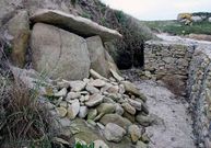 Hace dos inviernos las mareas descubrieron un d�lmen.