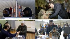 La jornada electoral en Galicia, en im�genes