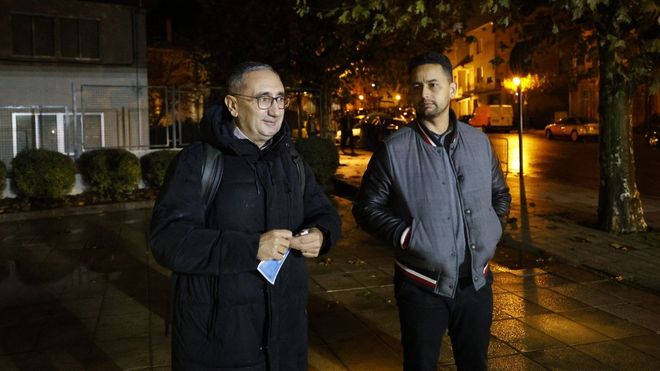 Marnotes y Faras, antes del inicio de la cita asamblearia