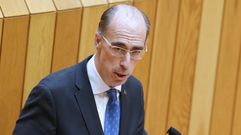 El conselleiro de Sanidad, V�zquez Almu��a