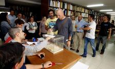 La votaci�n se realiz� de forma secreta e individual a trav�s de una urna. 