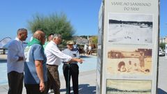 Un momento da inauguraci�n da mostra