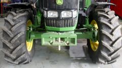 Ruedas de un tractor, en una imagen de archivo