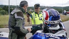 Campaa de control de alcohol y drogas en Ourense organizada por la DGT.