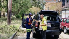 El chef asturiano Jos Andrs reparte comida en Nueva Orleans por el impacto del huracn Ida