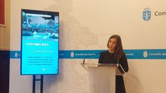 La alcaldesa, Inés Rey, da cuenta de los asuntos más destacados de la junta de gobierno