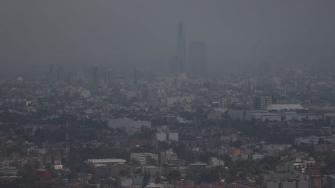 Las altas concentraciones de ozono son las que generan las imgenes tpicas de neblina sobre las ciudades