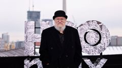 George R. R. Martin en Berl�n el pasado 12 de enero