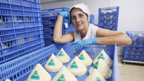 Ana Prieto dirige actualmente la f&aacute;brica de quesos que mont&oacute; su abuelo hace 60 a&ntilde;os.