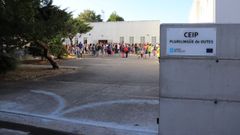 Imagen de archivo del CEIP de Outes