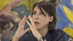 La conselleira de Econom�a e Industria, Mar�a Jes�s Lorenzana.