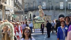 Imagen de archivo de la procesi�n con motivo de las fiestas