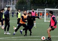 El equipo se entren� por �ltima vez el pasado viernes en el campo de A Xunqueira.