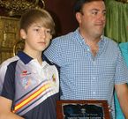 Tembr�s, con el alcalde. 