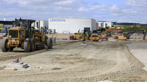 Est en construccin la segunda fase del polgono de As Gndaras y la tercera est preparndose