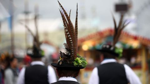 Jornada inaugural de la 184.ª edición de la Oktoberfest en Munich (Alemania)