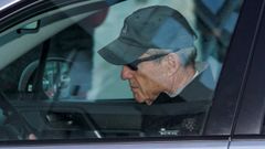 El fiscal especial Robert Mueller, a su llegada la noche del mi�rcoles a su oficina en Washington