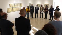 La Sala Universitaria Profesor Manuel Moldes se inaugur� este viernes en Belas Artes con una muestra del artista, que se puede visitar hasta el 15 de diciembre