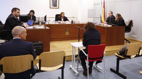 Uno de los juicios celebrados en A Coru�a contra el administrador de Rojadirecta