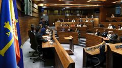 Pleno institucional del D�a de Asturias
