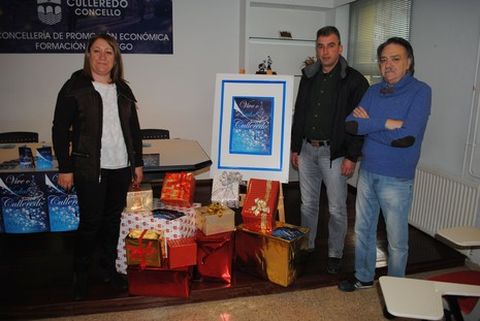 Presentaci�n de la campa�a navide�a, con sus responsables