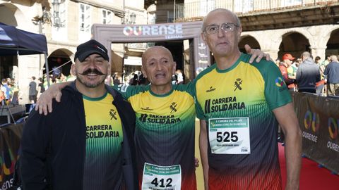 Carrera solidaria de la Guardia Civil en Ourense.