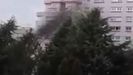 As fue el momento en el que los estorninos se desplomaron en Ferrol