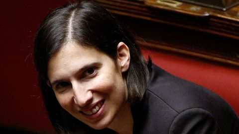 La nueva l�der del centroizquierda italiano, Elly Schlein
